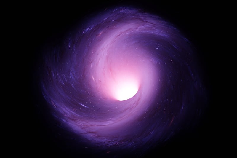 Wormhole in Galaxy